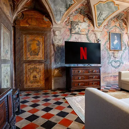 Вилла Historical Dwelling In Palazzo Terzi *